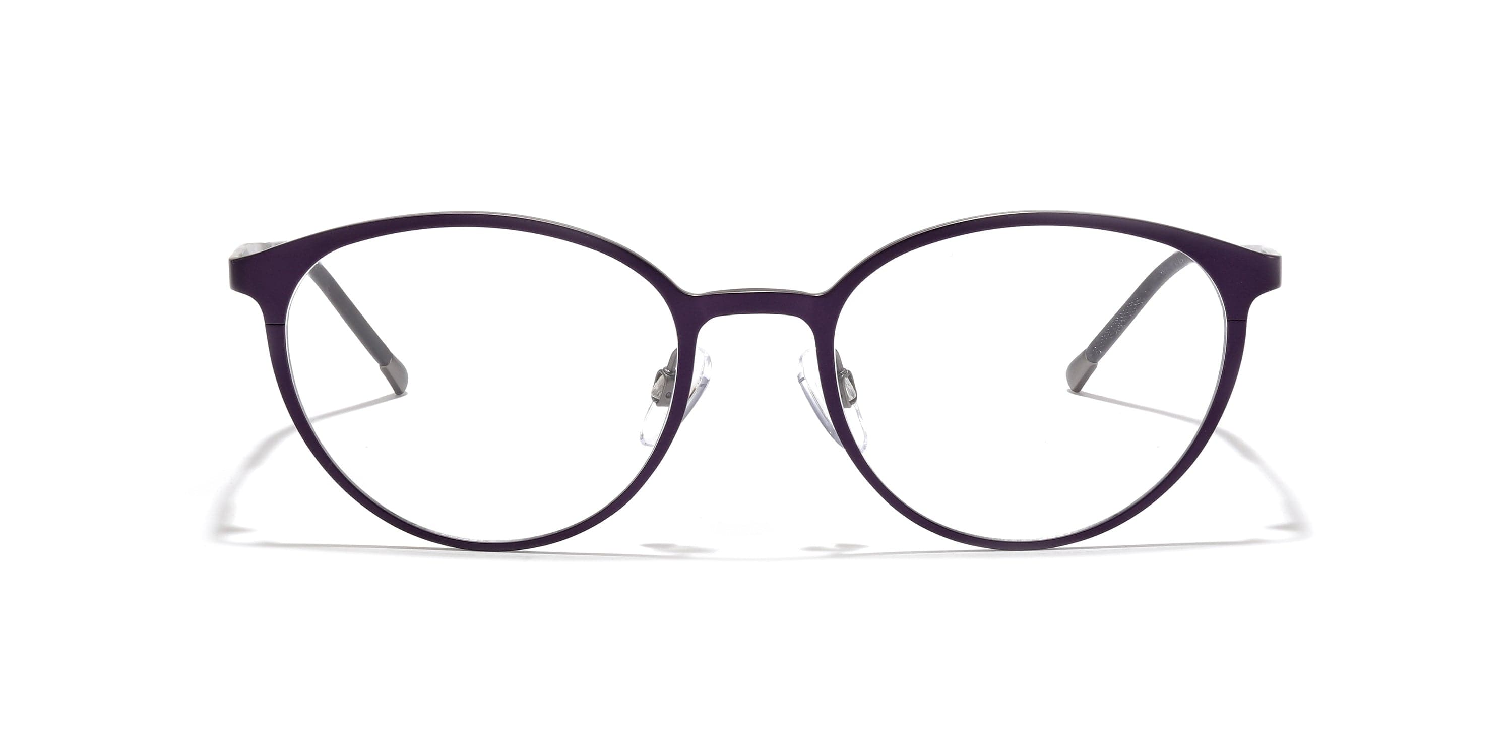 Dark Satin Purple / Satin Grey